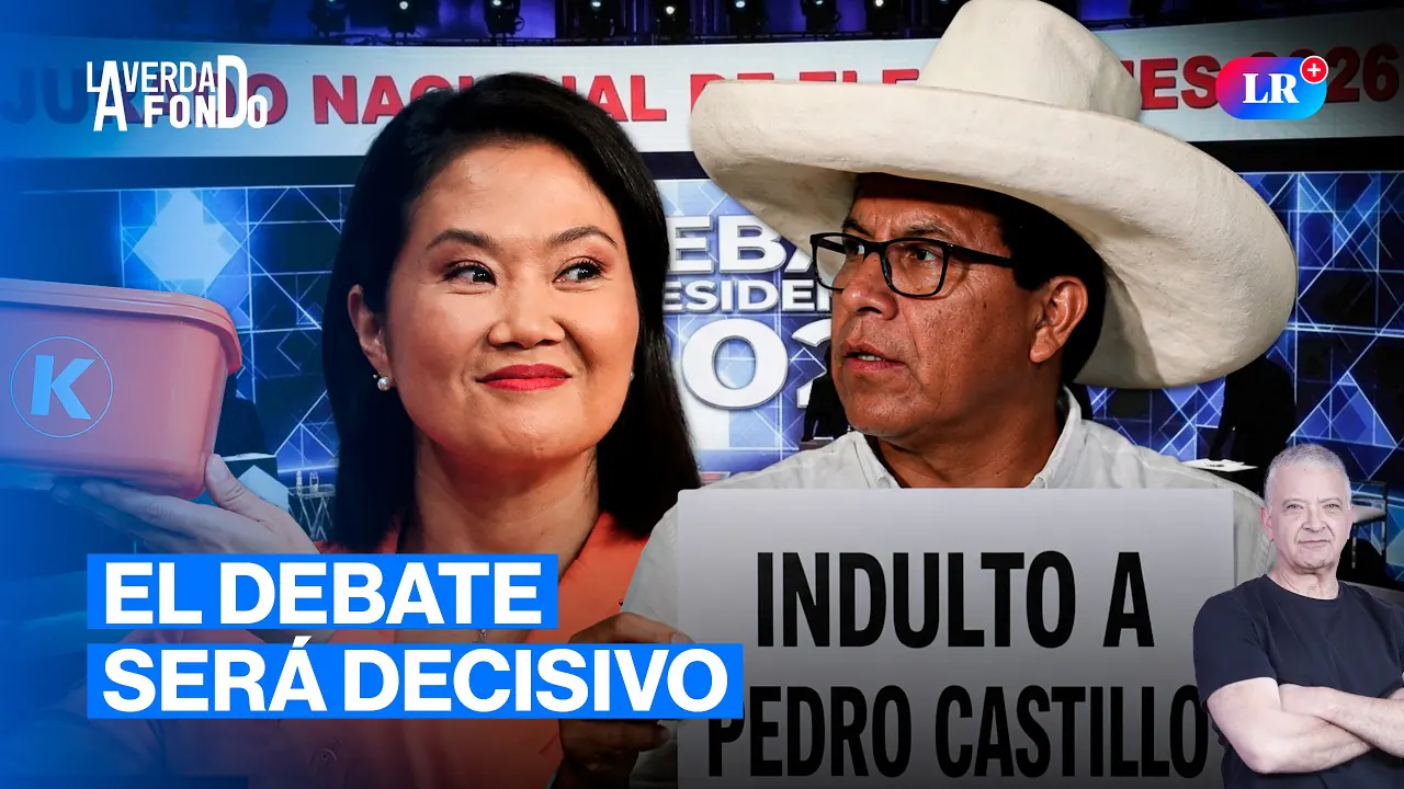 Reproducir: KEIKO FUJIMORI Y ROBERTO SÁNCHEZ FRENTE A FRENTE: ¿QUIÉN LLEGA MEJOR AL DEBATE? | LA VERDAD A FONDO