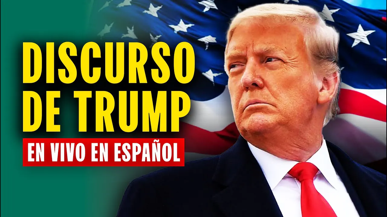 Reproducir: DISCURSO DE DONALD TRUMP EN ESPAÑOL - EN VIVO