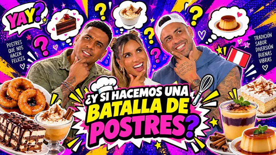¿Y SI HACEMOS UNA BATALLA DE POSTRES? | Cumpleaños, postres y mucha diversión