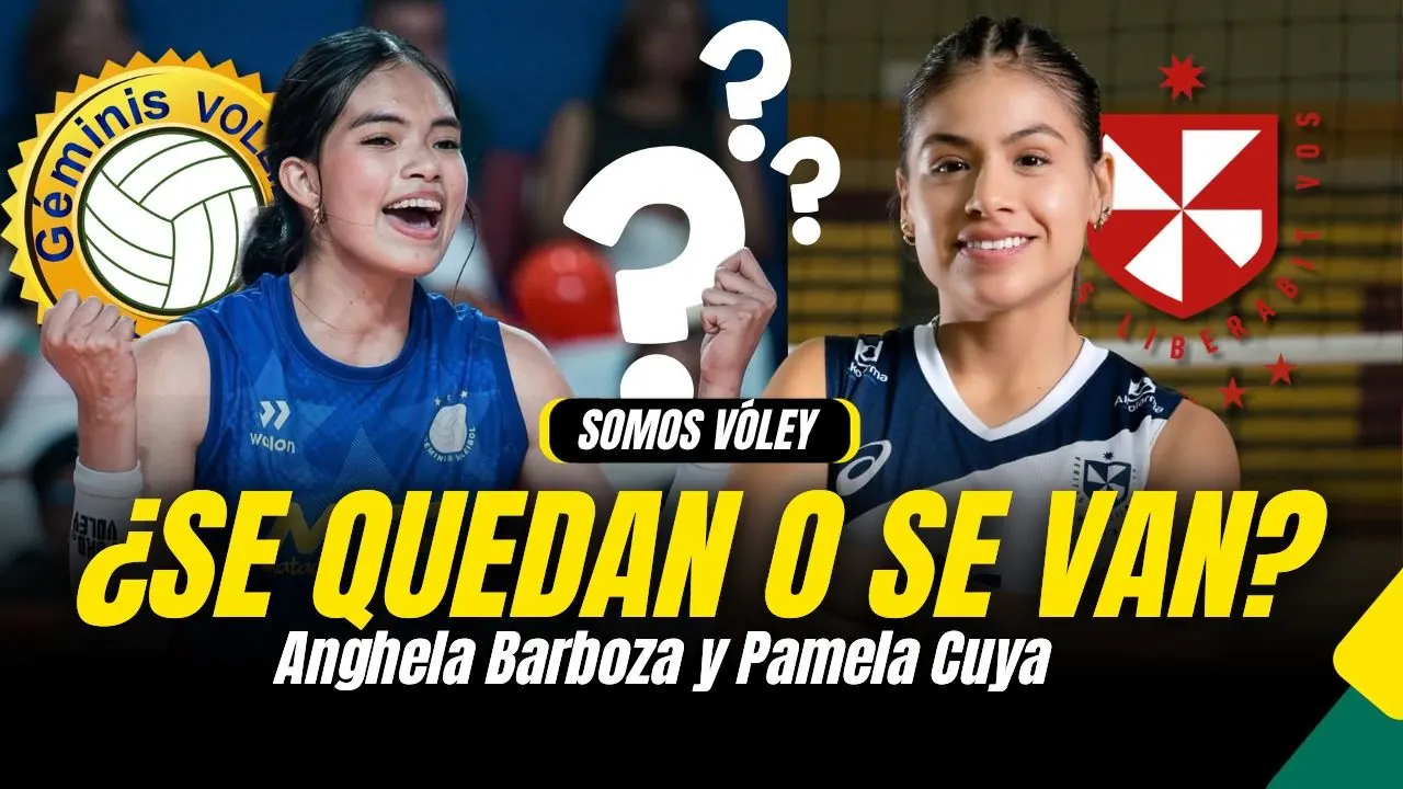 Reproducir: SOMOS VÓLEY: ¿PAMELA CUYA SE QUEDA EN LA SAN MARTÍN? ¿ANGHELA BARBOZA SEGUIRÁ EN DEPORTIVO GÉMINIS?