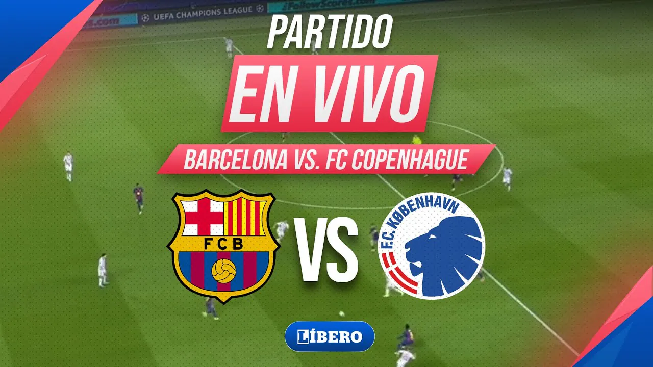 Reproducir: 🔴 BARCELONA VS COPENHAGUE EN VIVO | Fecha 8 de la CHAMPIONS LEAGUE 2026 | Líbero