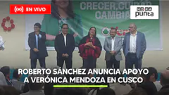 ELECCIONES REGIONALES: ROBERTO SÁNCHEZ ANUNCIA APOYO A VERÓNIKA MENDOZA EN CUSCO | HORA PUNTA