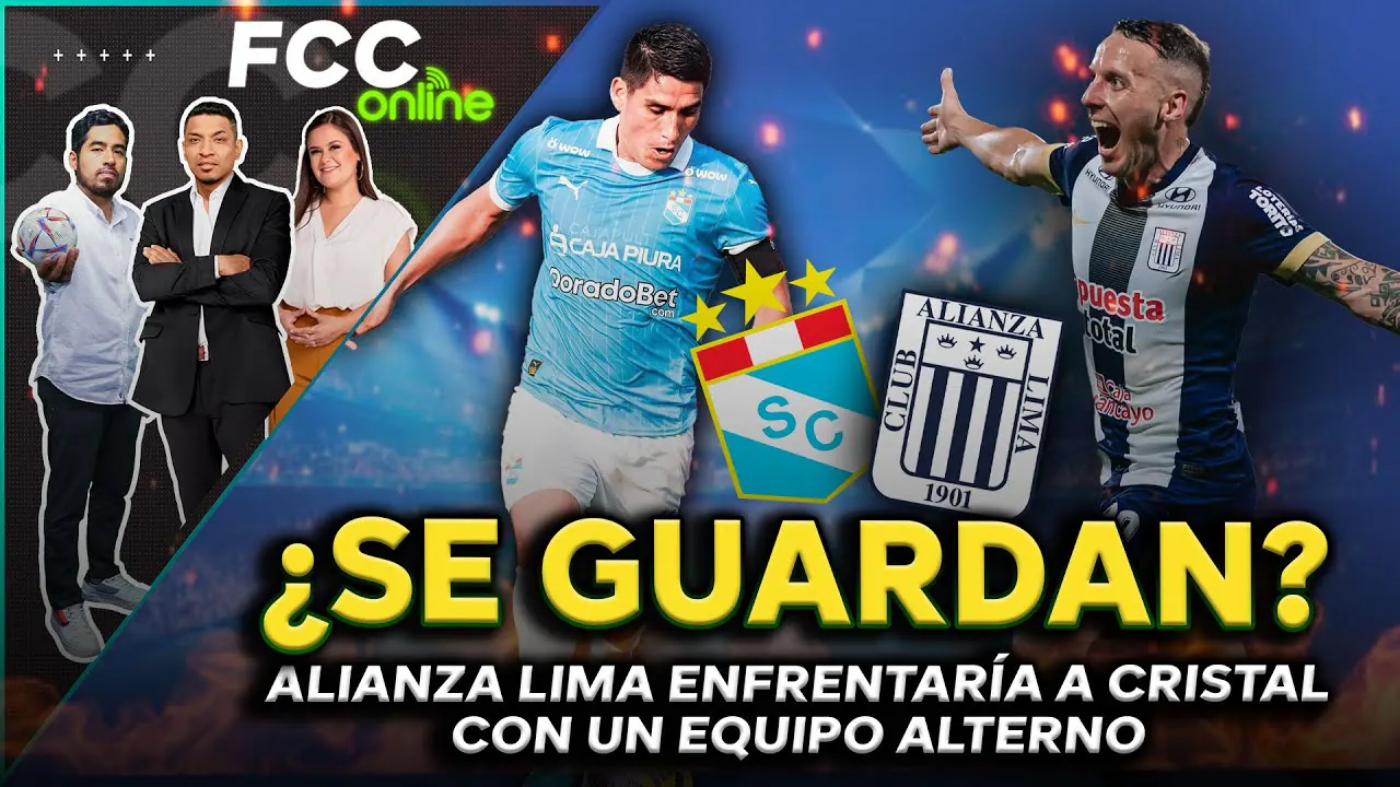 Reproducir: #ENVIVO CRISTAL VS. ALIANZA LIMA: ¿BLAQUIAZULES PRIORIZAN LA COPA LIBERTADORES? #FCCONLINE