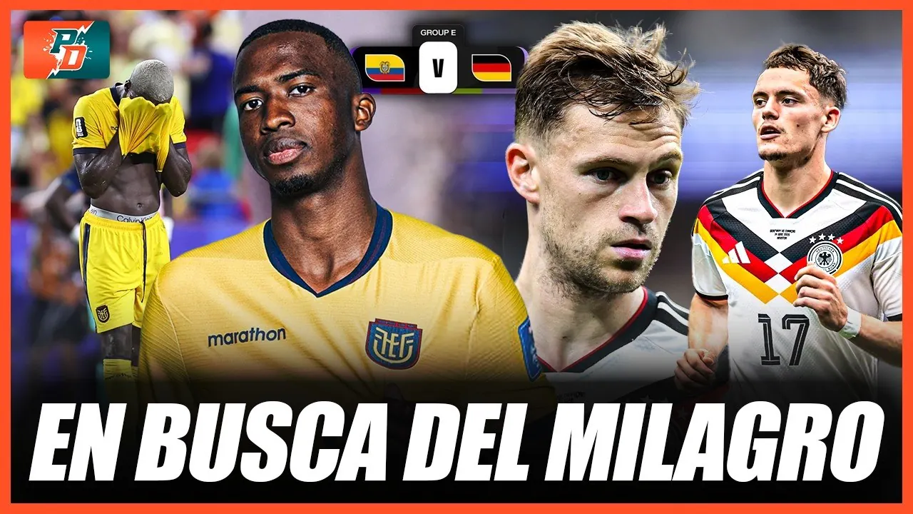 Reproducir: ¡SOLO SIRVE GANAR! Ecuador se juega el todo o nada ante Alemania 😬🔥🏆 | Polémica Deportiva 📣 25/06/26