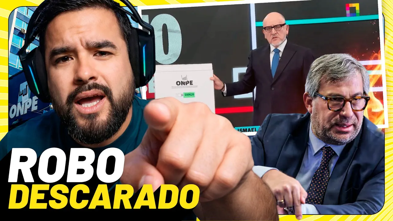 Reproducir: ROBO DESCARADO  | BETO PONE AL DESCUBIERTO A LA ONPE ¡ DEJARÓN LAS CÉDULAS EN LA BASURA!