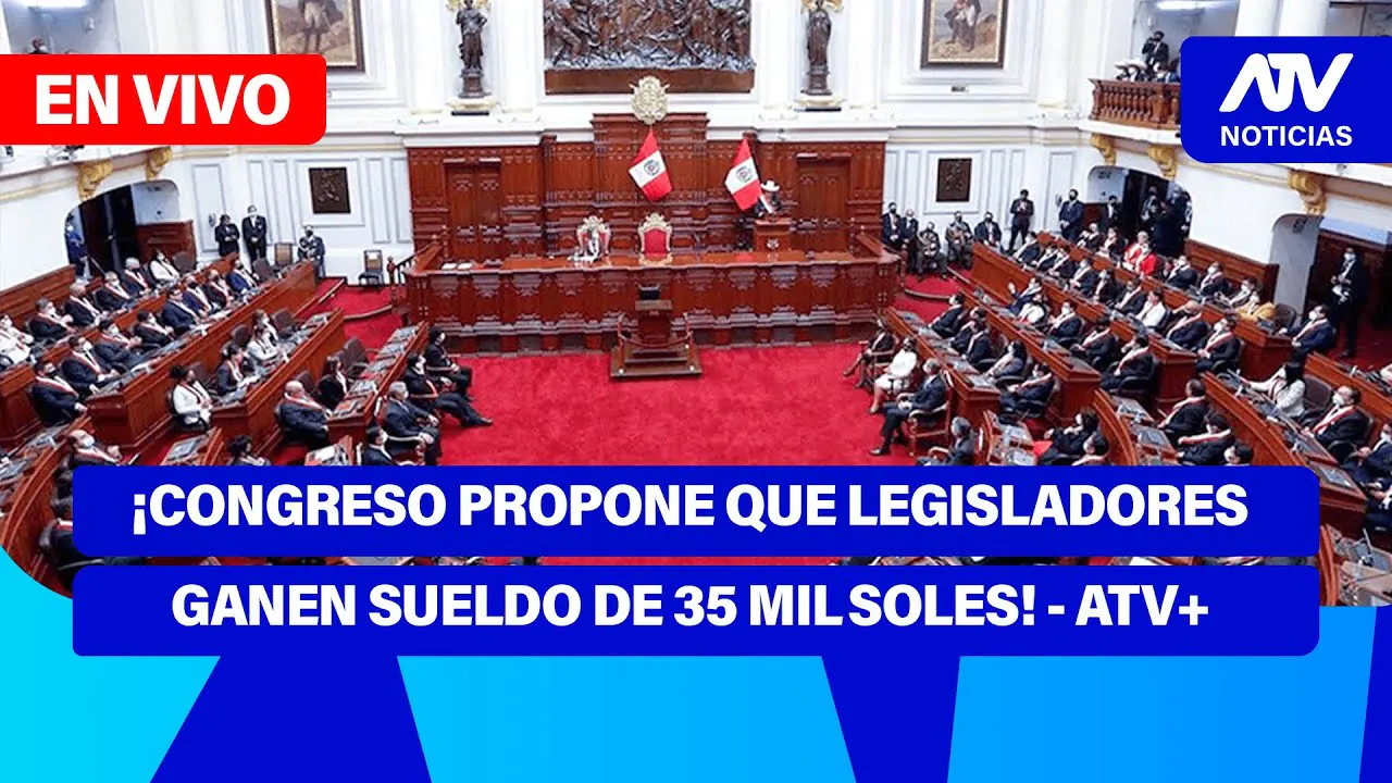 Reproducir: De 5 a 7 🎧✨ | ¡CONGRESO PROPONE QUE LEGISLADORES GANEN SUELDO DE 35 MIL SOLES! - ATV+