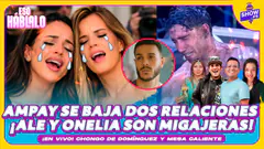 ¡ALE Y ONELIA SON MIGAJERAS! CHONGO DE DOMÍNGUEZ Y MESA CALIENTE CON LOS PROTAGONISTAS #showpe