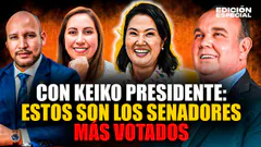 #EnVivo Con Keiko Fujimori desde el ejecutivo: este es el nuevo congreso bicameral