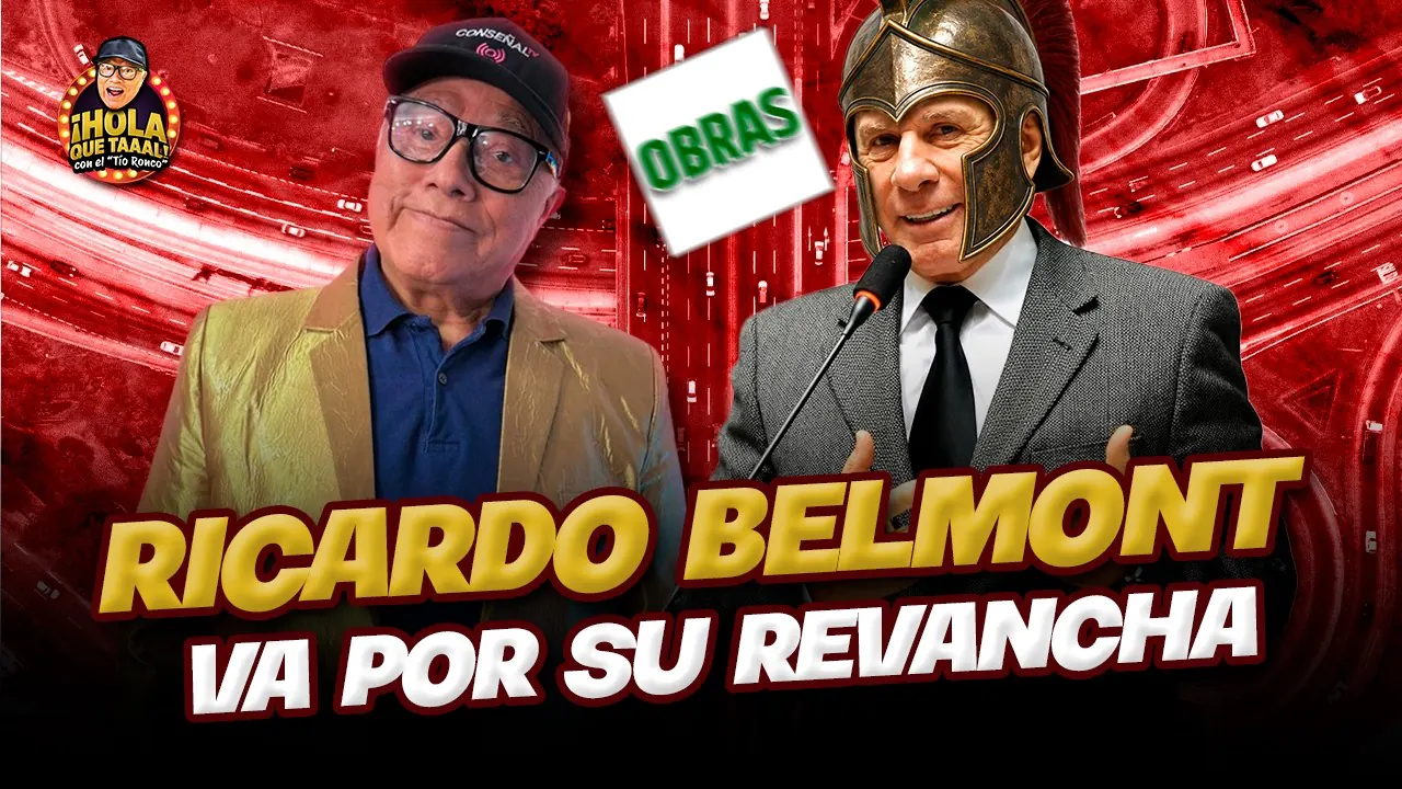 Reproducir: RICARDO BELMONT "El Hermanón" y sus ESPARTANOS van por la ALCALDÍA DE LIMA | HOLA QUE TAL