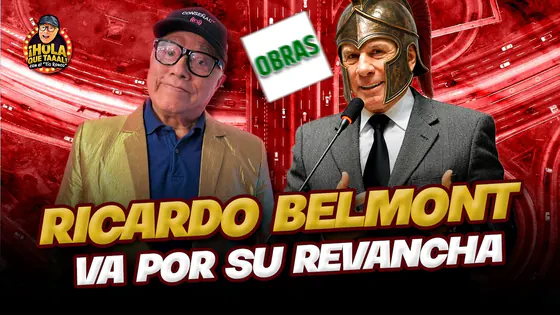 RICARDO BELMONT "El Hermanón" y sus ESPARTANOS van por la ALCALDÍA DE LIMA | HOLA QUE TAL