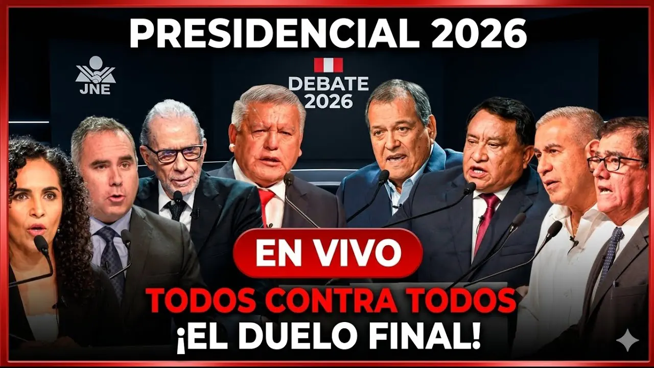 Reproducir: 🔴 Debate Presidencial Perú 2026 EN VIVO 🇵🇪 | Sexto Día HOY: Educación, Empleo y Tecnología