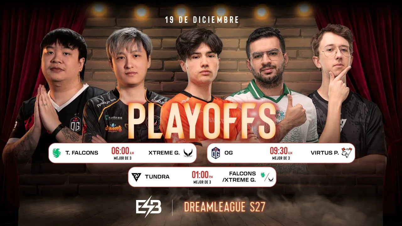 Reproducir: FALCONS vs XTREME G | DreamLeague S27: PLAYOFFS