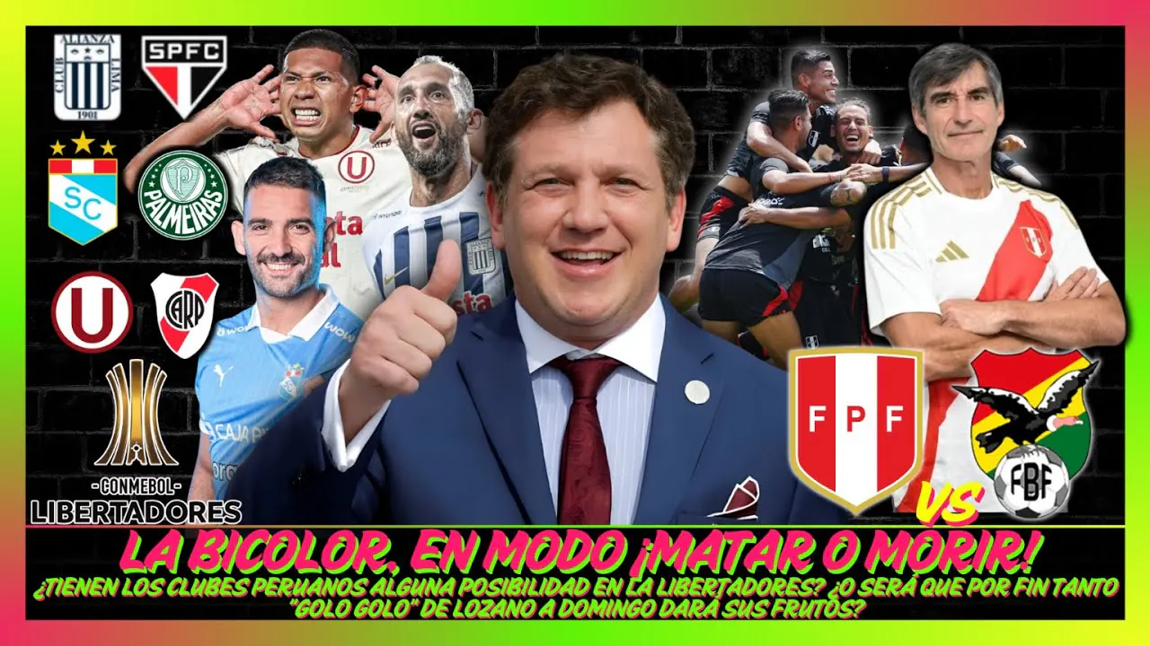 Reproducir: ¡LA BICOLOR EN MODO MATAR O MORIR ANTE BOLIVIA! | ¿CLUBES PERUANOS CON CHANCE EN LIBERTADORES?