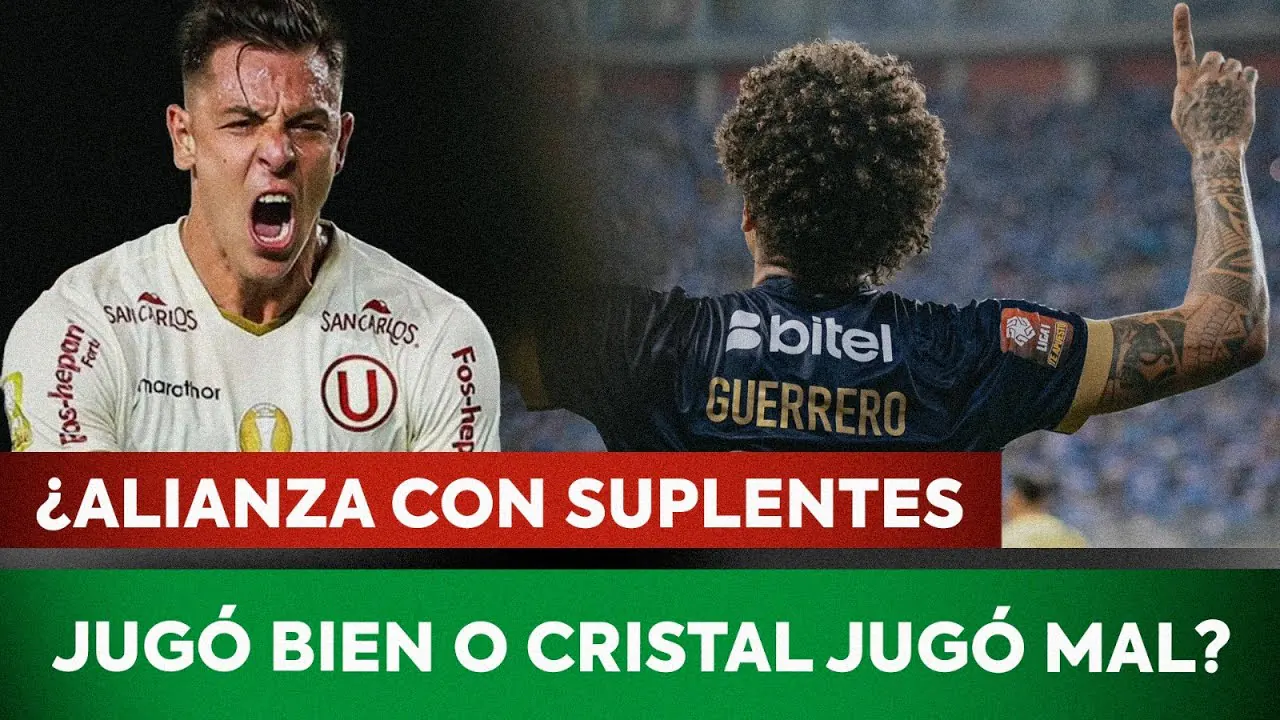 Reproducir: ¿QUIÉN ARRANCÓ MEJOR EL APERTURA? | ALIANZA SUPERÓ A CRISTAL Y LA U VOLVIÓ CON TODO | FÚTBOL CHAMPÁN