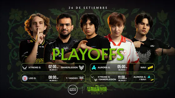 [ES] PGL Wallachia S9: Playoffs [Día 8]