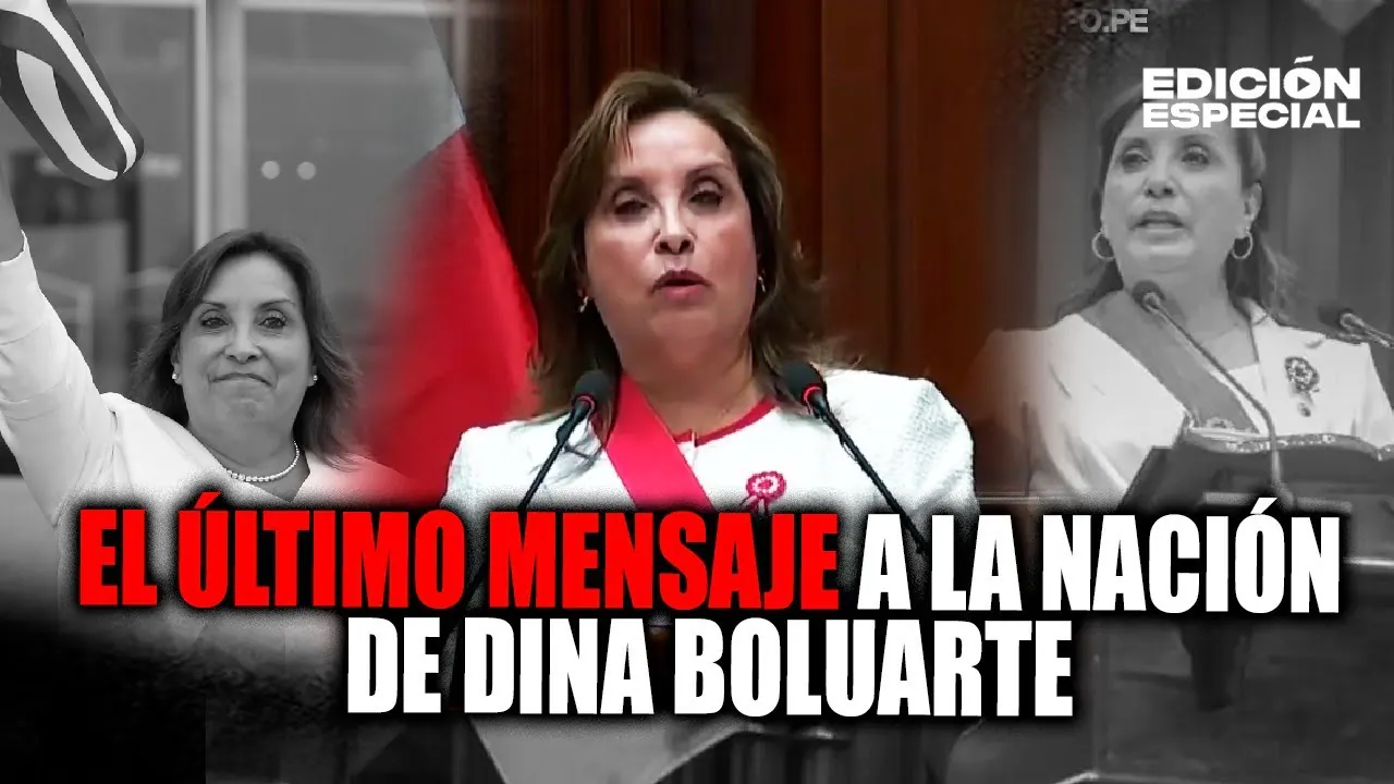 Reproducir: #EnVivo Dina Boluarte da su último mensaje a la Nación por 28 de julio