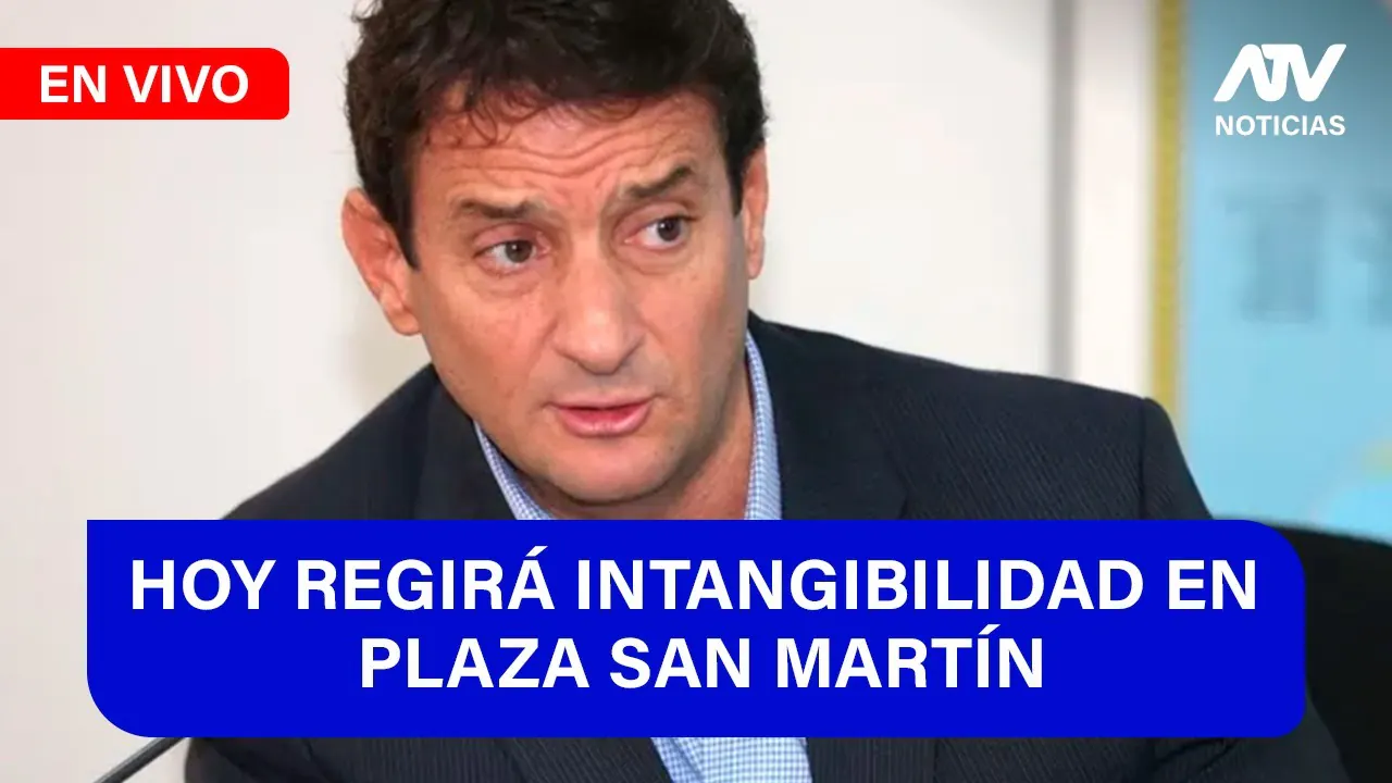 Reproducir: Fe de Erratas 📱🎙️| HOY REGIRÁ INTANGIBILIDAD EN PLAZA SAN MARTÍN - ATV+