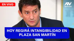 Fe de Erratas | HOY REGIRÁ INTANGIBILIDAD EN PLAZA SAN MARTÍN - ATV+