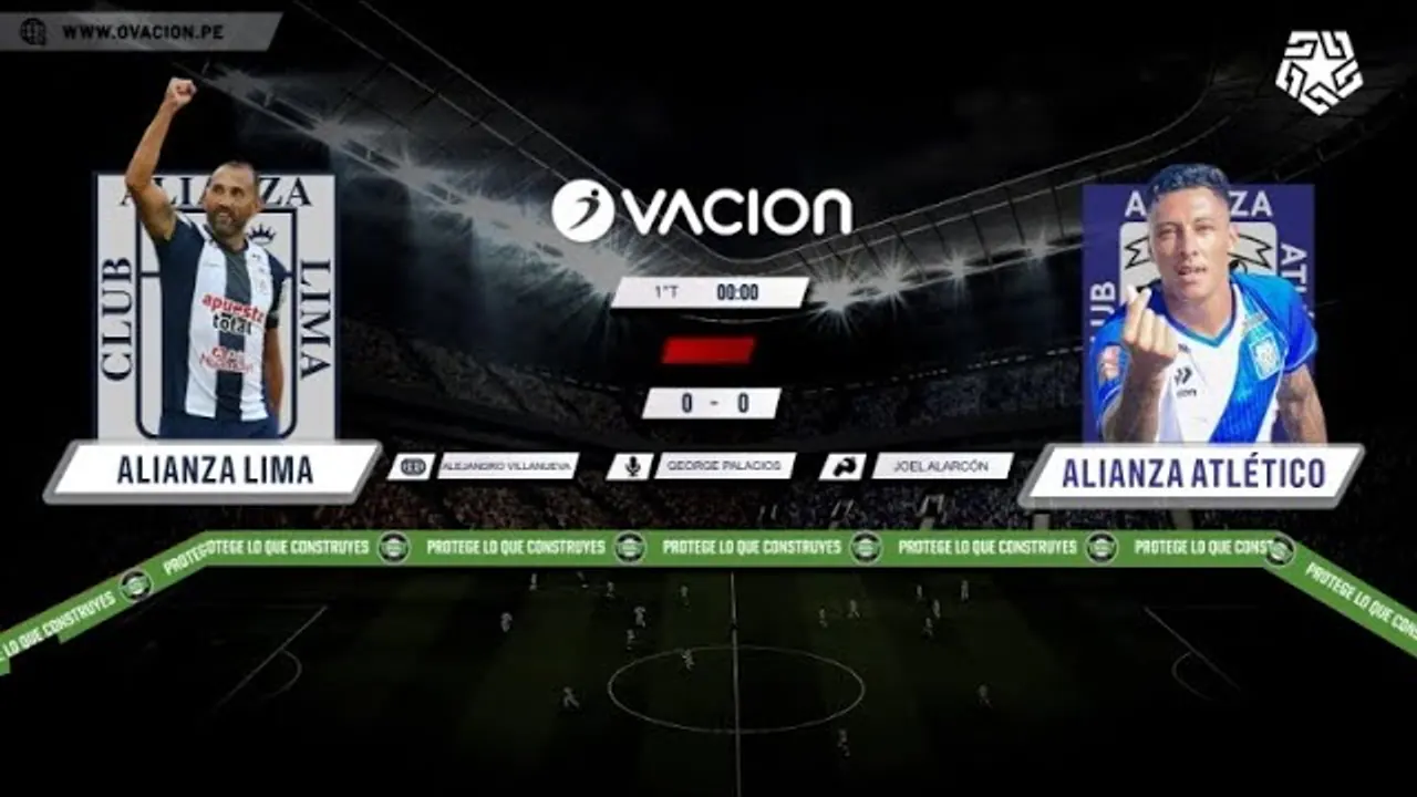 Reproducir: 🔴 #ENVIVO | LIGA 1 TE APUESTO | ALIANZA LIMA vs ALIANZA ATLÉTICO por RADIO OVACIÓN