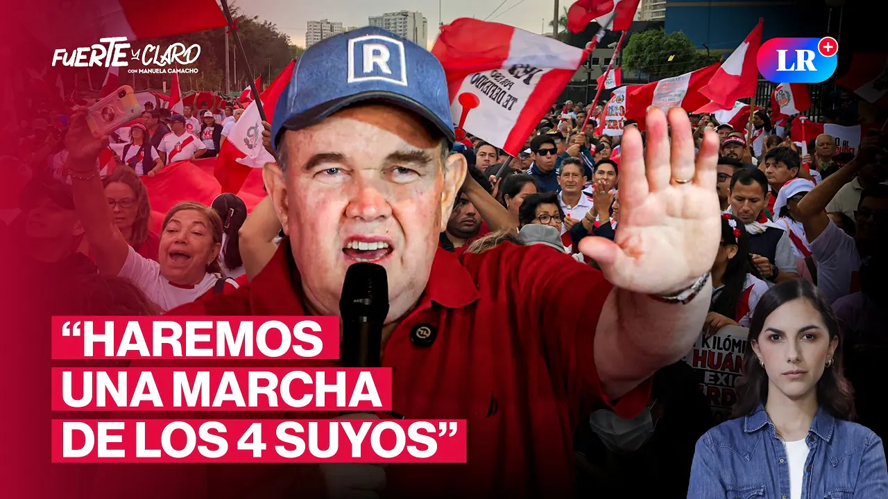 Reproducir: LÓPEZ ALIAGA SALE A LAS CALLES Y REAVIVA EL DEBATE SOBRE FRAUDE | FUERTE Y CLARO CON MANUELA CAMACHO