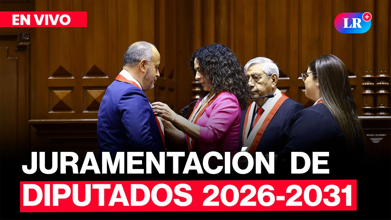 Reproducir: 🔴EN VIVO | NUEVO CONGRESO BICAMERAL: JURAMENTACIÓN DE DIPUTADOS ELECTOS PARA PERIODO 2026-2031 | #LR