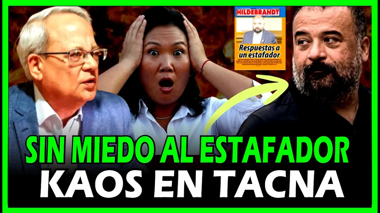 Reproducir: KAOS EN TACNA CON KEIKO. ¿QUERELLA PARA PAGAR ESTAFAS ? DEL AMIGO DE KEIKO
