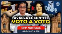 Conteo ONPE avanza: Keiko Fujimori vs Roberto Sánchez voto a voto | RPP NOTICIAS