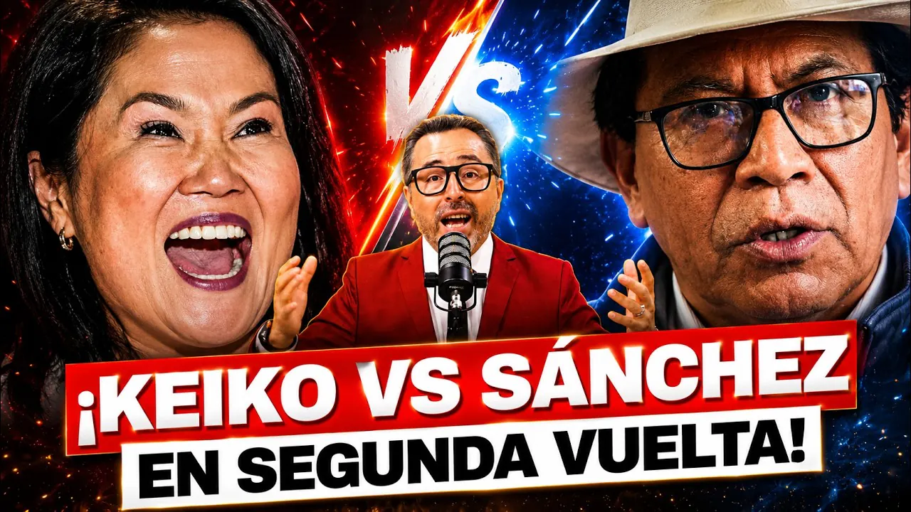 Reproducir: 💣 ¡ESTO EXPLOTA! ONPE cerró el conteo: Keiko y Sánchez se juegan el TODO o NADA 🗳️🔥