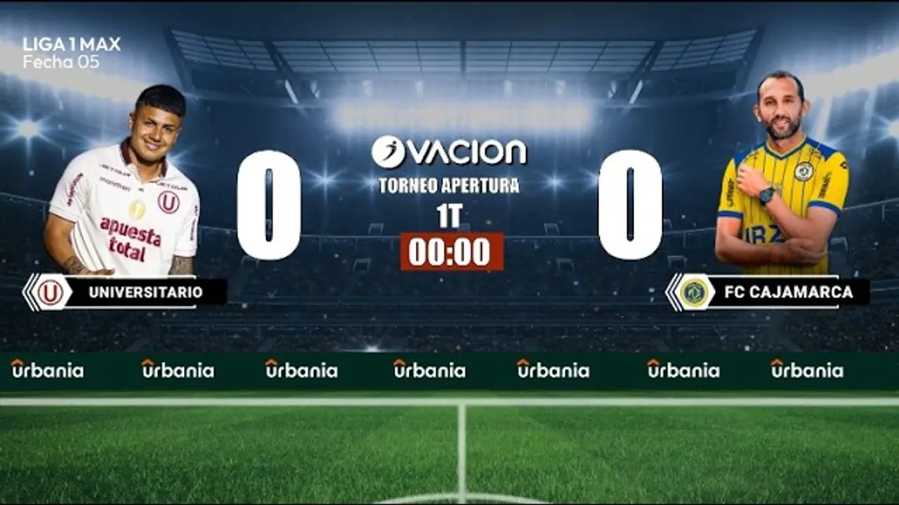 Reproducir: Universitario vs FC Cajamarca por RADIO OVACION 🔴 #ENVIVO | LIGA 1 MAX