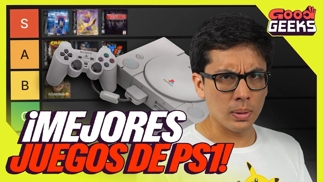 Reproducir: TOP Mejores juegos de PLAYSTATION 1 | GOOD GEEKS (Piloto)