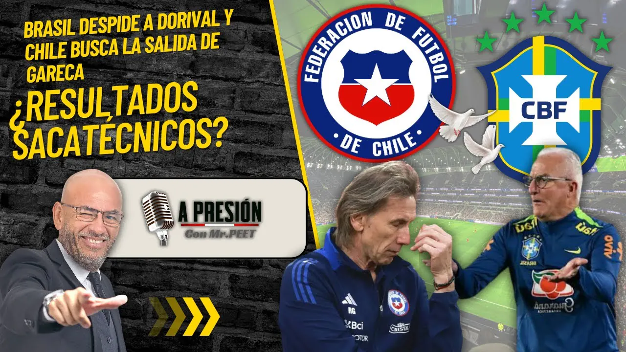 Reproducir: ¡LOS BOTARON! Brasil y Chile despiden a Dorival y Gareca 😱🔥