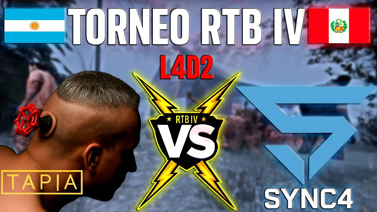 Reproducir: TORNEO RTB IV LEFT 4 DEAD 2 | Tapia VS Sync4 | Argentina/Perú VS Ecuador/Perú | RONDA 1 |