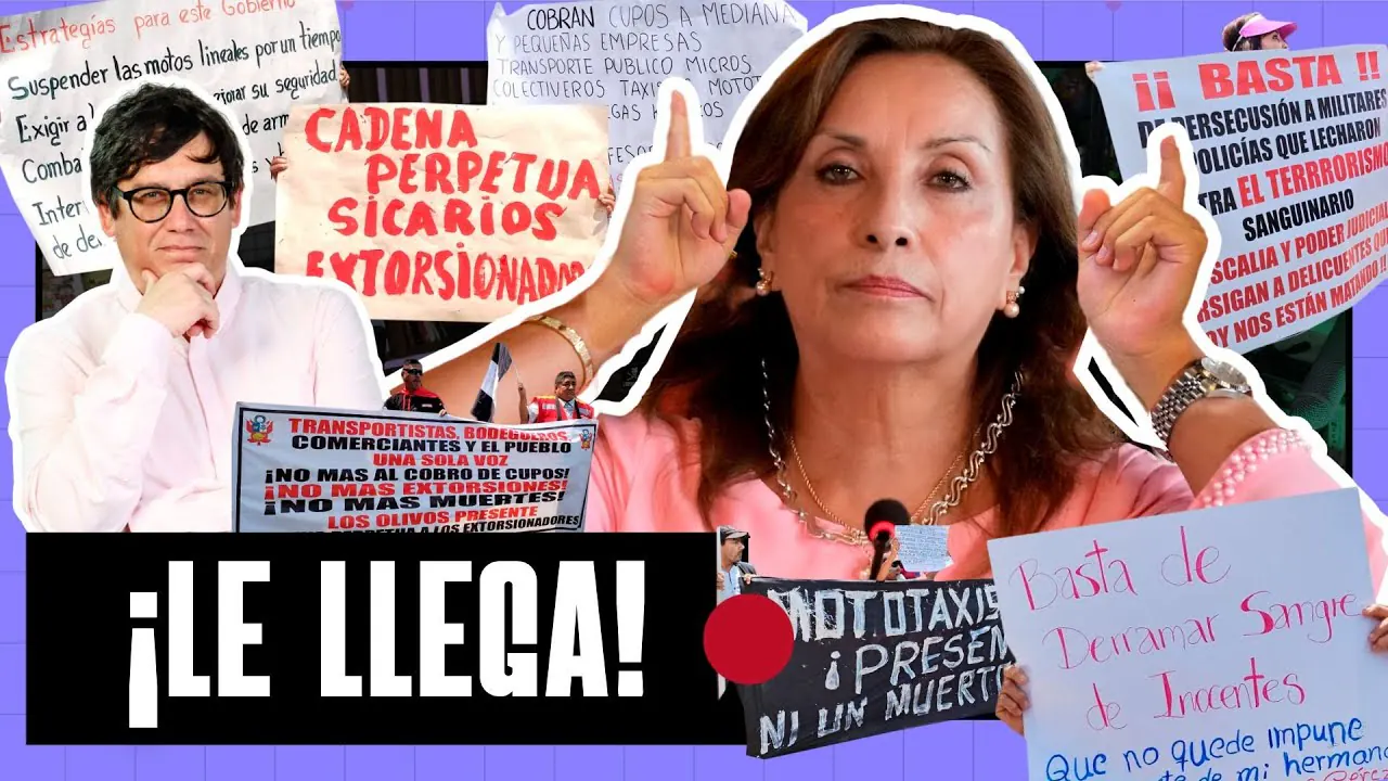Reproducir: Dina minimiza muerte de transportistas: "UN DÍA DE PARO NO EVITA LA DELINCUENCIA" | Vértice