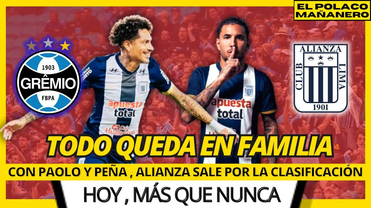Reproducir: GREMIO VS. ALIANZA LIMA : LA PREVIA - LOCO HDC