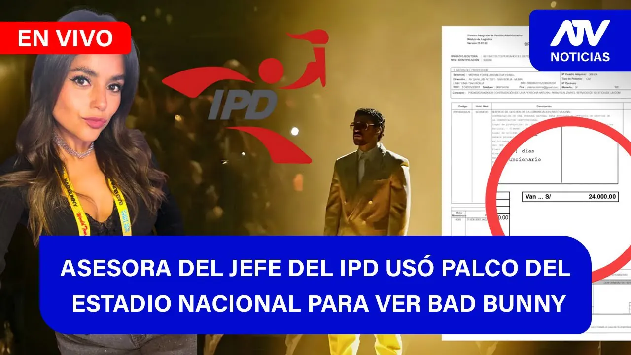 Reproducir: Fe de Erratas 📱🎙️|Asesora del jefe del IPD usó palco del Estadio Nacional para ver Bad Bunny