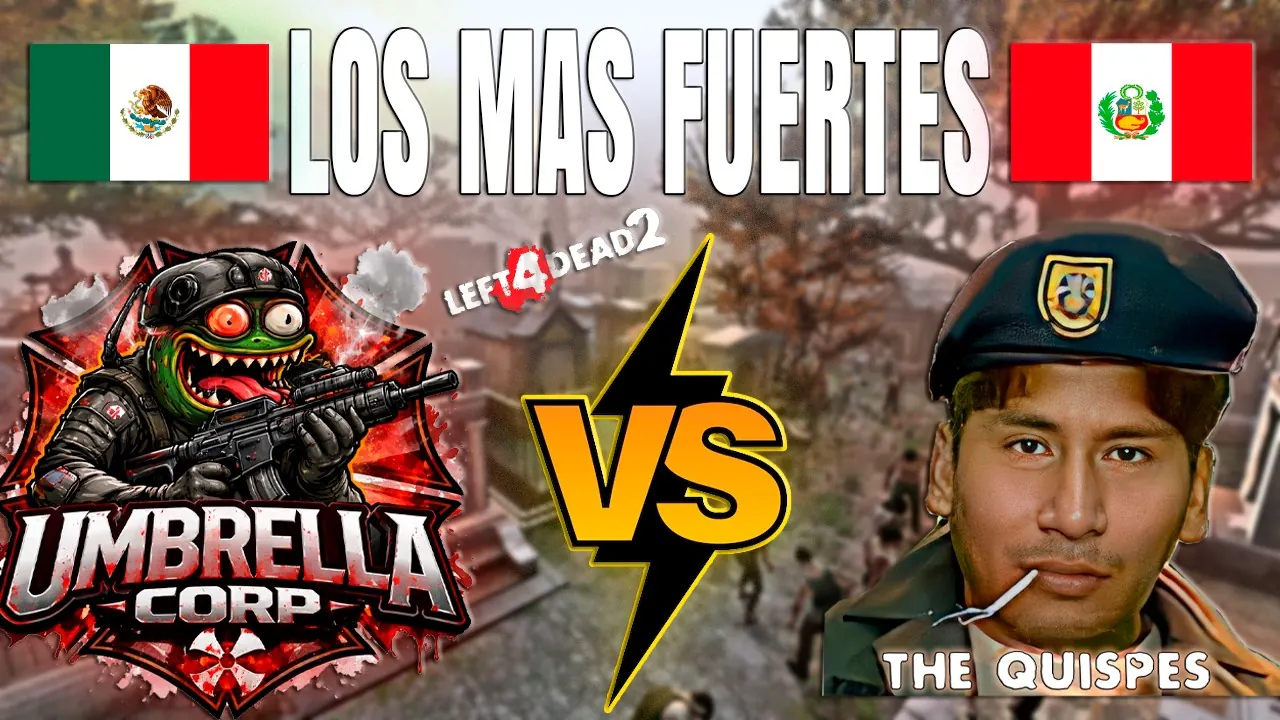 Reproducir: LOS MEJORES DE LA CLASIFICACIÓN TORNEO L4D2  | The Quispes VS Umbrella Corp | Perú VS México/USA