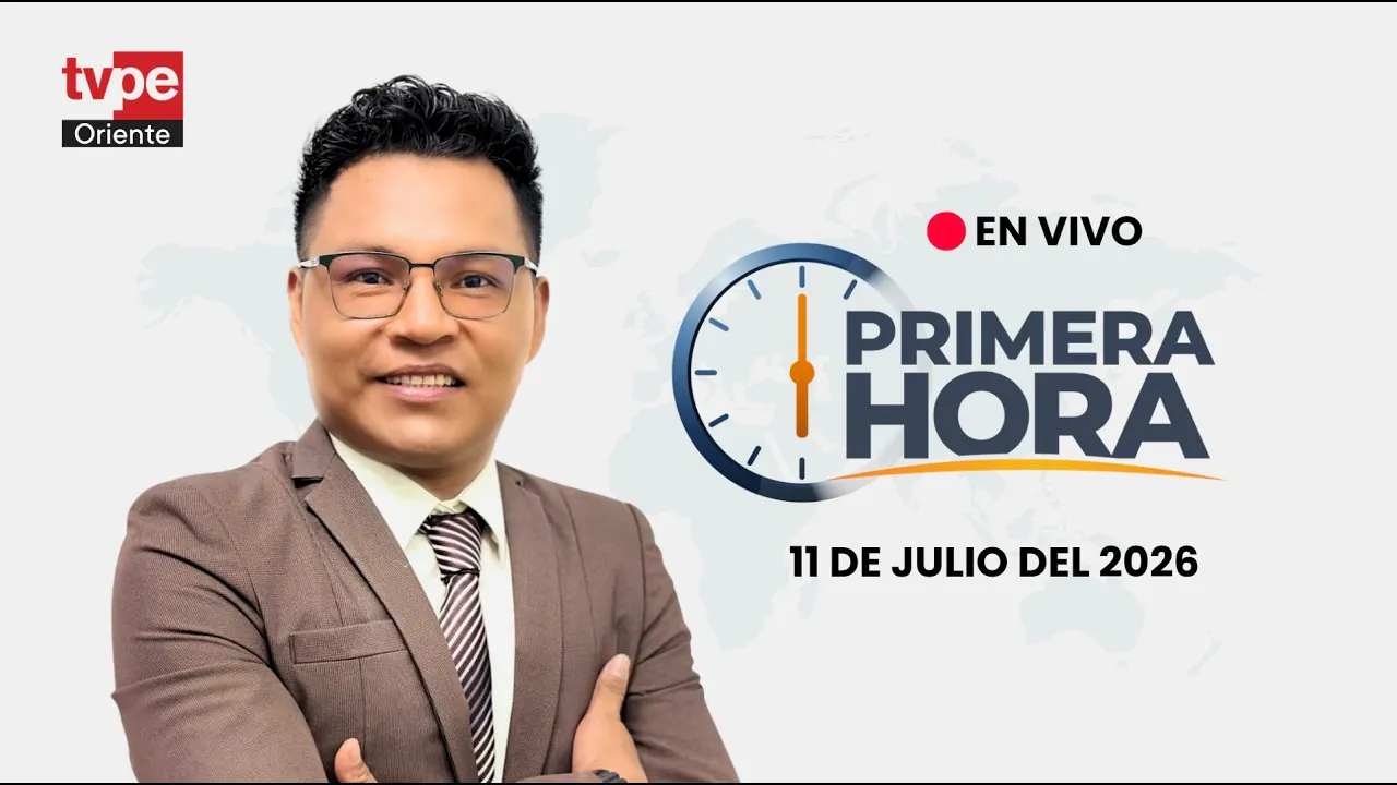 Reproducir: 🔴 TVPerú Oriente EN VIVO HOY | Noticias de la Amazonía peruana – 11 de Julio 2026