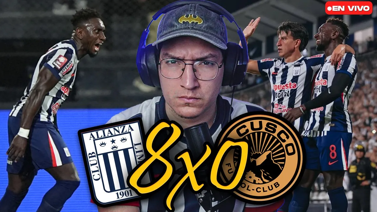 Reproducir: ALIANZA LIMA 8-0 CUSCO FC: ¡¡GOLEADA APLASTANTE Y A PASO DE CAMPEÓN!