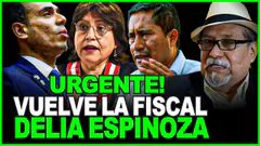 URGENTE!! EN MEDIO DEL CAOS VUELVE DELIA ESPINOZA! ANALIZA ROBERTO ALVARADO RUBIÑOS