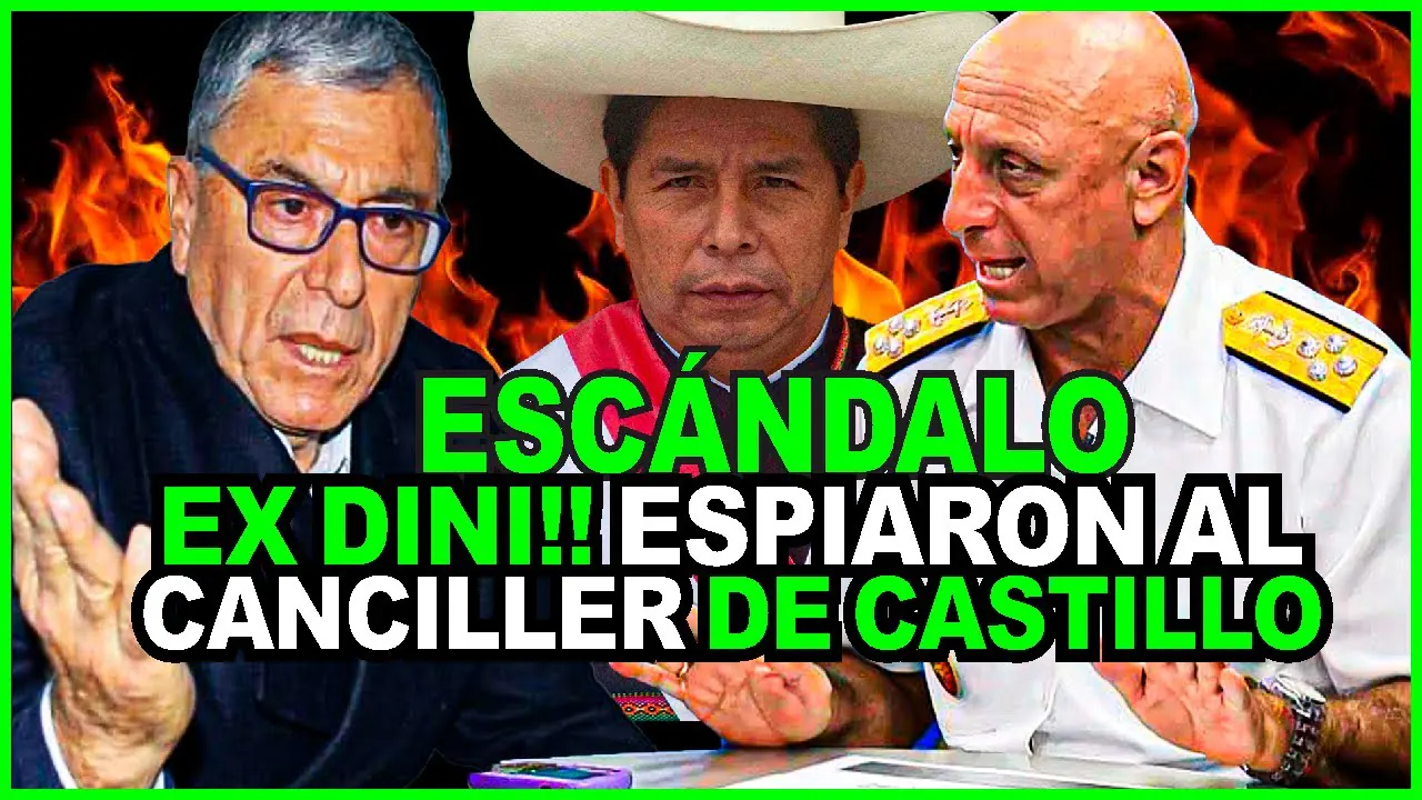 Reproducir: 🔥Gral Barrantes espiaron a canciller de Castillo! Ley contra influencers, Shienbaum advierte a Jerí