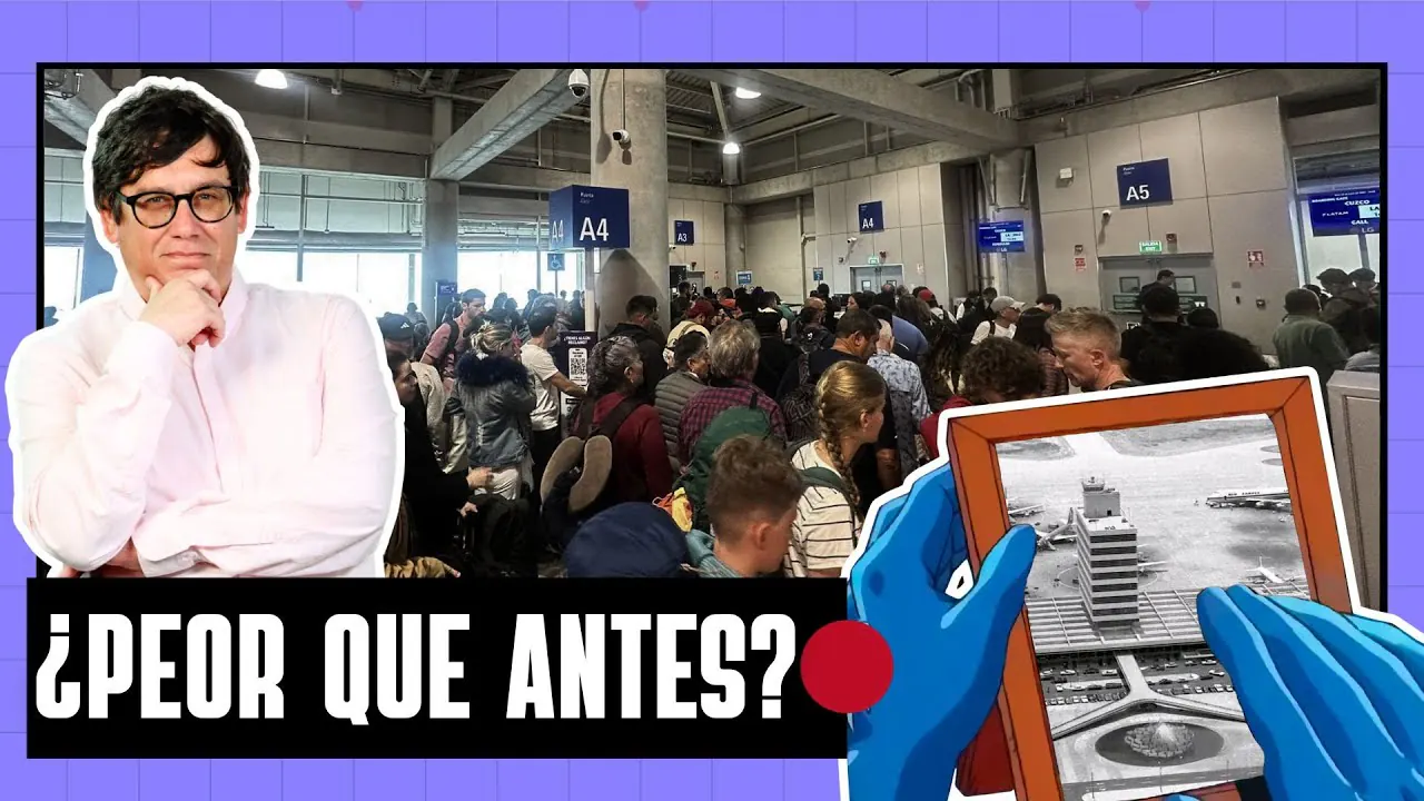 Reproducir: Caos en el nuevo aeropuerto Jorge Chávez: colas, fallas técnicas y pasajeros varados | Vértice