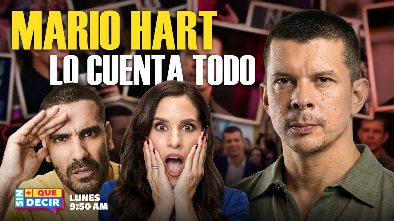 Reproducir: MARIO HART LLEGA A LA MESA | SIN MÁS QUE DECIR | +QTV