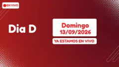 EN VIVO Día D │Domingo 13 de setiembre de 2026
