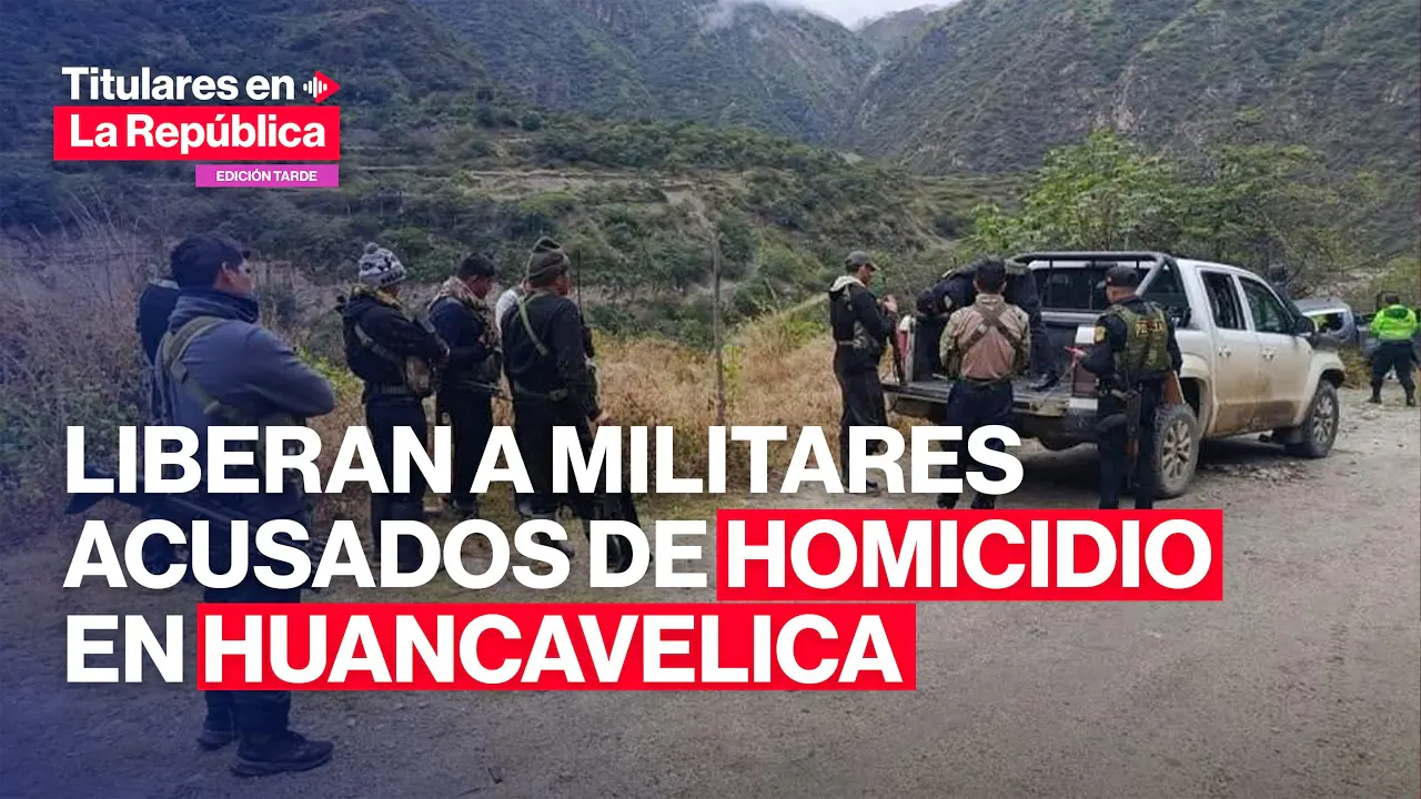 Reproducir: 🔴 OPERATIVO VRAEM: Liberan a 8 militares acusados de muerte de 5 jóvenes en Colcabamba #TLR