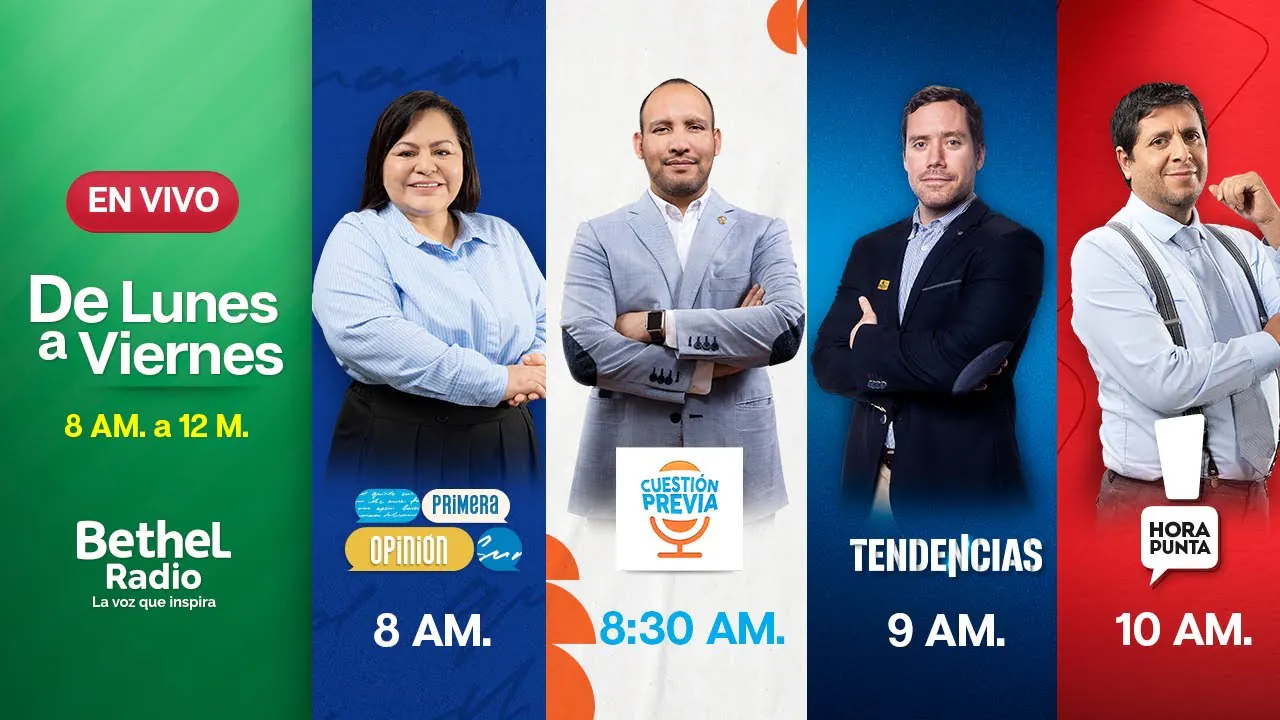 Reproducir: BETHEL NOTICIAS | PRIMERA IPINIÓN - CUESTIÓN PREVIA - TENDENCIAS - HORA PUNTA | 07 - 07 - 2025