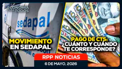 EN VIVO: SEDAPAL CON NUEVO PRESIDENTE | PAGO DE CTS: ¿CUÁNTO Y CUÁNDO TE CORRESPONDE?