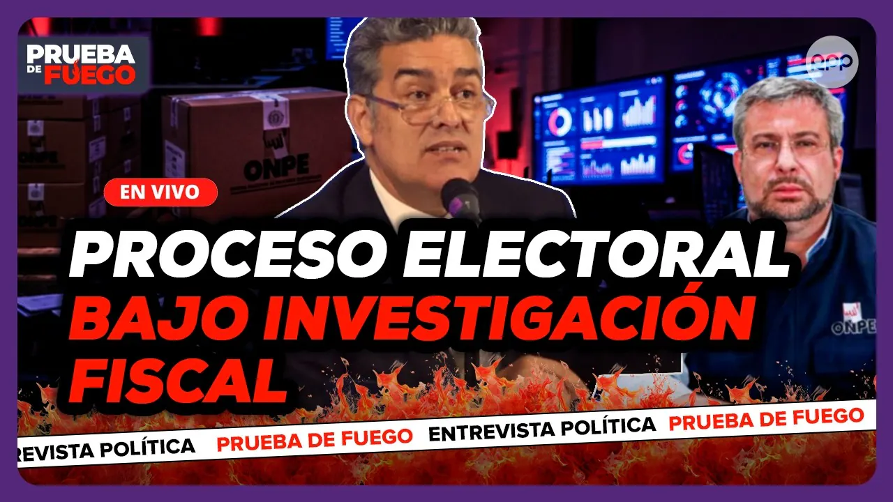 Reproducir: ELECCIONES 2026 PERÚ🔥EN VIVO: ONPE y JNE evalúan acciones mientras avanza investigación fiscal