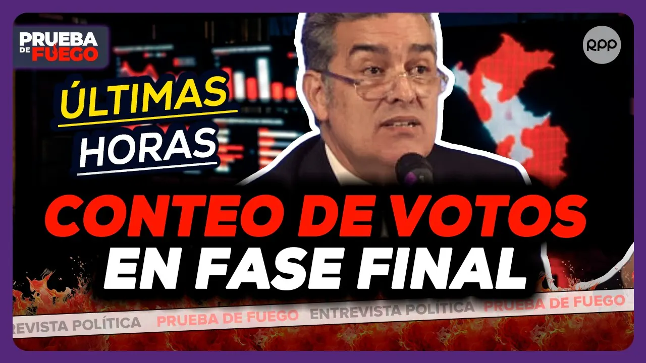 Reproducir: Conteo de votos llega mañana a su cierre: ONPE cambia sistema para segunda vuelta | RPP EN VIVO