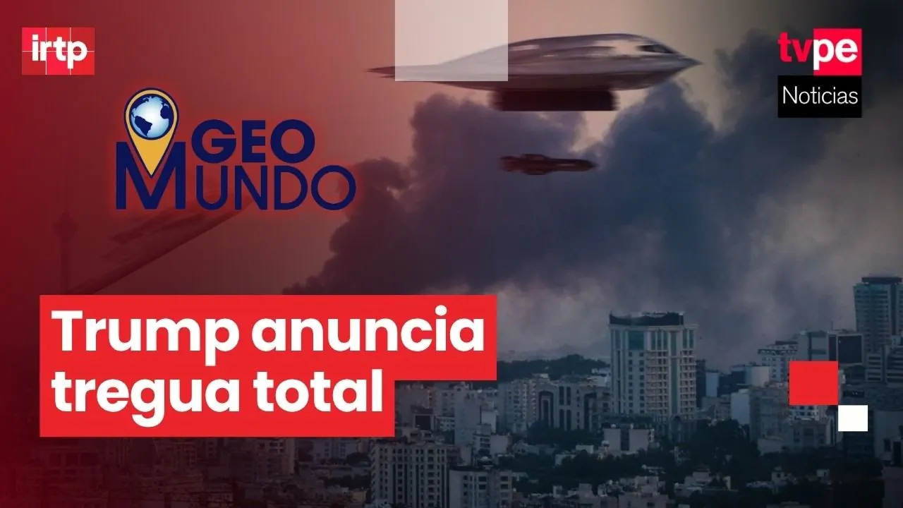 Reproducir: Trump anunció alto al fuego total entre Israel e Irán | “Geomundo” EN VIVO