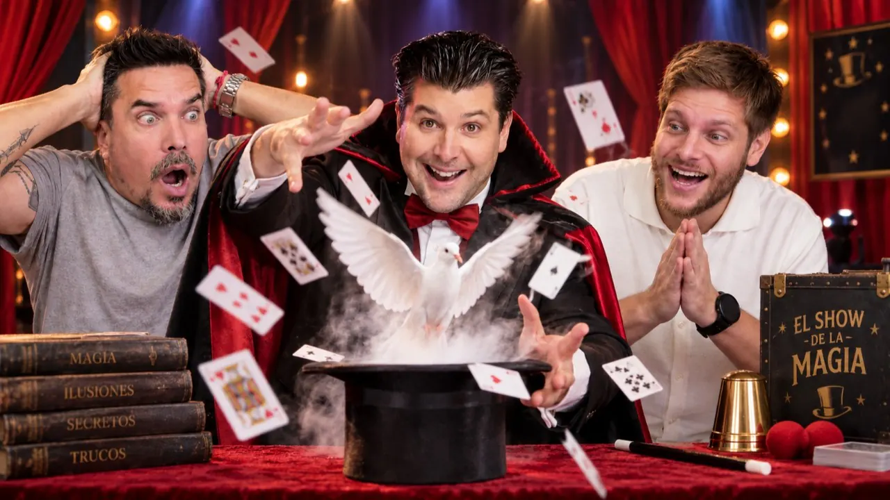 Reproducir: MAGO GEORGE revela los SECRETOS detrás de la MAGIA 😱🎩